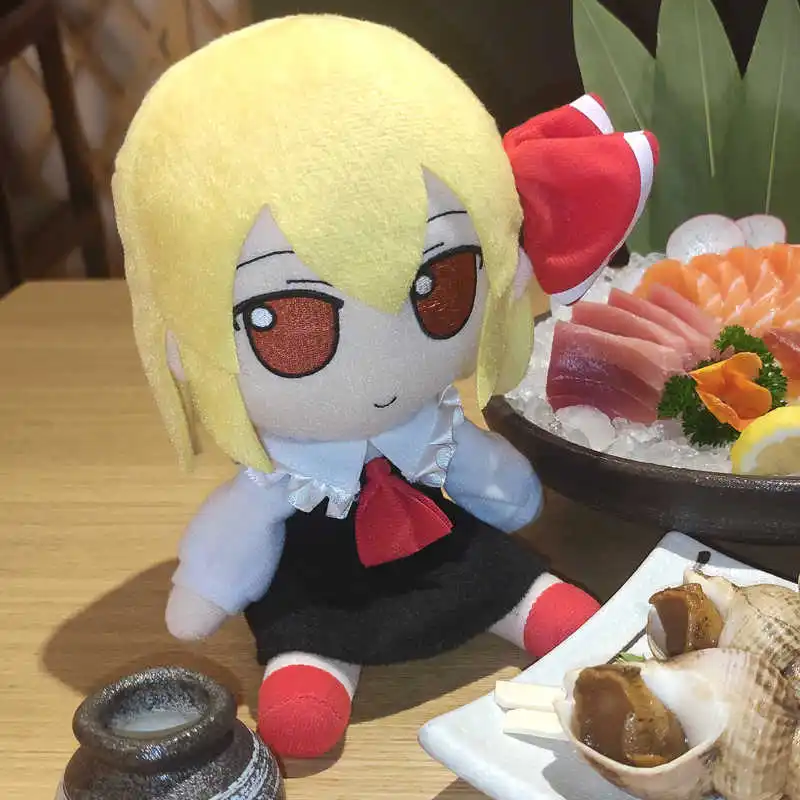 TouHou Project Rumia 20CM Cute Cotton Doll Girl Stuffed Toys Student Plush Doll Adorable Delicacy Furry Ears Xmas Gift
TouHou Project Rumia 20CM Cute Cotton Doll Girl Stuffed Toys Student Plush Doll Adorable Delicacy Furry Ears Xmas Gift
