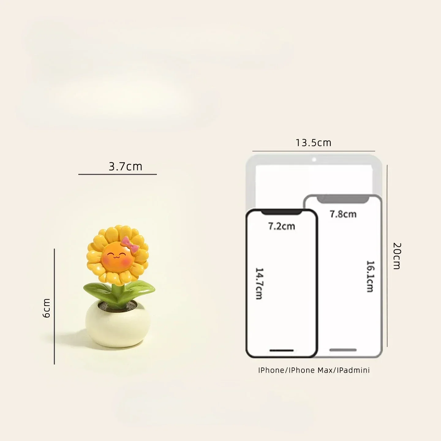 CLL Warm Sunshine Sunflower Potted Plant Cute Healing Department Small Decompression Station Car Decoration
CLL Warm Sunshine Sunflower Potted Plant Cute Healing Department Small Decompression Station Car Decoration