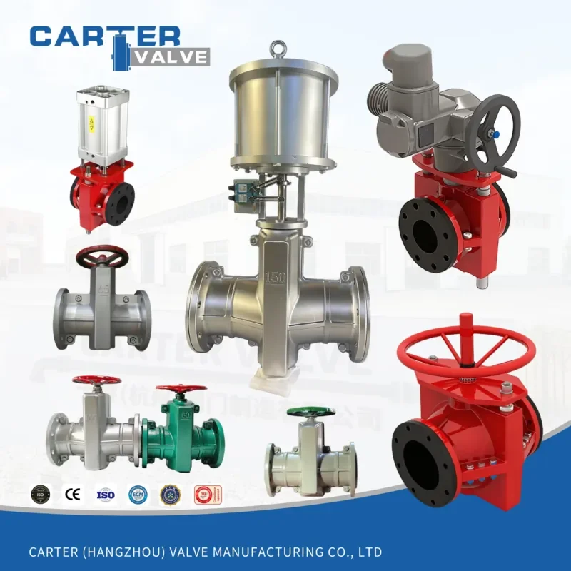 Carter Pinch Valve WCB A105 CF8 CF3M FF Flange Thread Clamp Manual Pneumatic Rubber Liner Slurry Chemical DN15-DN1500
Carter Pinch Valve WCB A105 CF8 CF3M FF Flange Thread Clamp Manual Pneumatic Rubber Liner Slurry Chemical DN15-DN1500