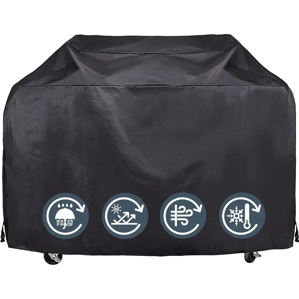 Чехлы для гриля BBQ, усиленные, водонепроницаемые - 60-68 дюймов, устойчивые к УФ-излучению и выцветанию, универсальные всепогодные чехлы для газовых грилей Weber
Чехлы для гриля BBQ, усиленные, водонепроницаемые - 60-68 дюймов, устойчивые к УФ-излучению и выцветанию, универсальные всепогодные чехлы для газовых грилей Weber