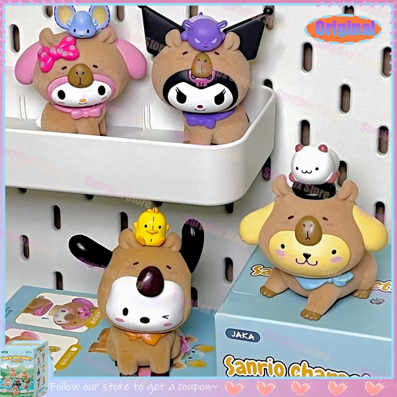 Original Kuromi Capibara Collaborative Series Blind Box Kawaii Collectible Figure Hello Kitty Toy Trendy Mystery Box Gift
Original Kuromi Capibara Collaborative Series Blind Box Kawaii Collectible Figure Hello Kitty Toy Trendy Mystery Box Gift
