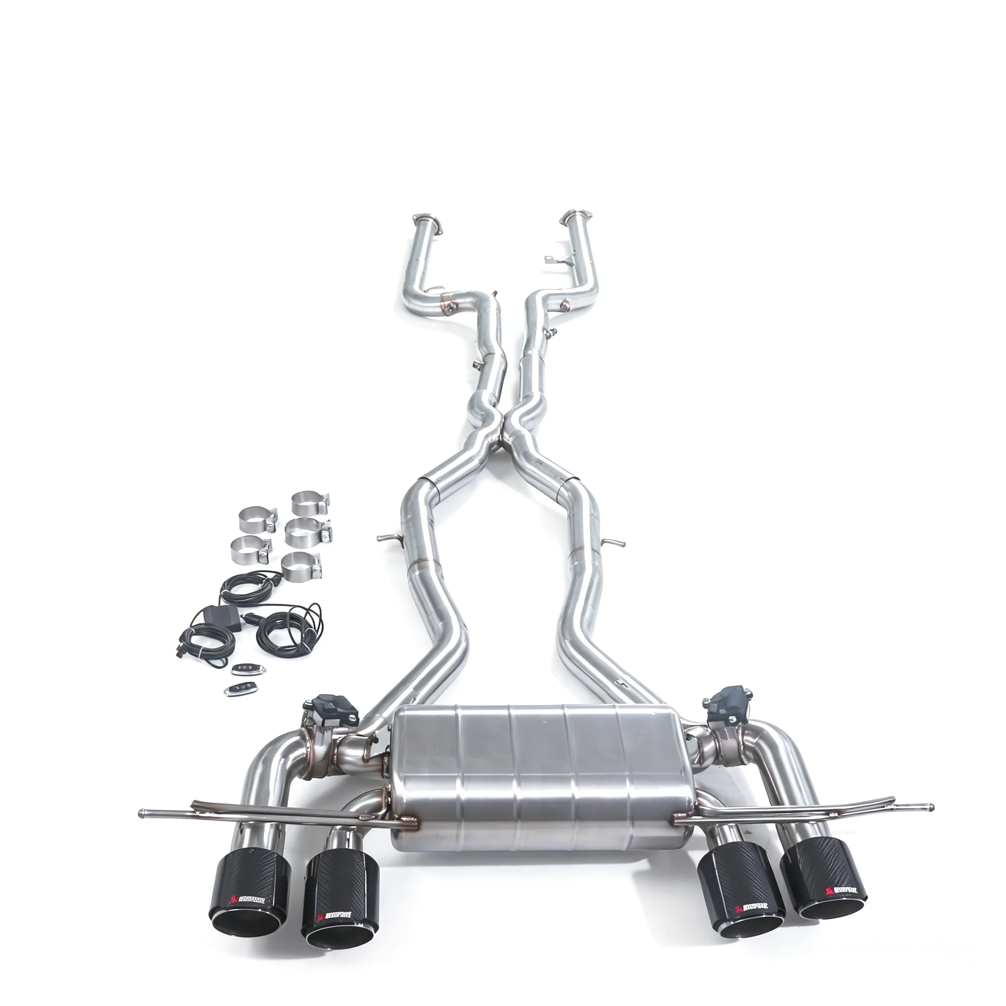 GFC Catback Exhaust for 2022-2024 BMW M2 G87 3.0T Car Electric Valve Exhaust System Muffler Made of SUS304 Pipe
GFC Catback Exhaust for 2022-2024 BMW M2 G87 3.0T Car Electric Valve Exhaust System Muffler Made of SUS304 Pipe
