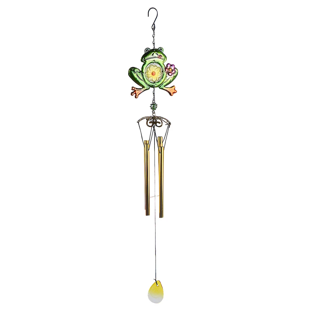 Metal Frog Wind Chime Hanging Decor Durable Clear Bells Backyard Pendant Simulated Pattern Long Use
Metal Frog Wind Chime Hanging Decor Durable Clear Bells Backyard Pendant Simulated Pattern Long Use