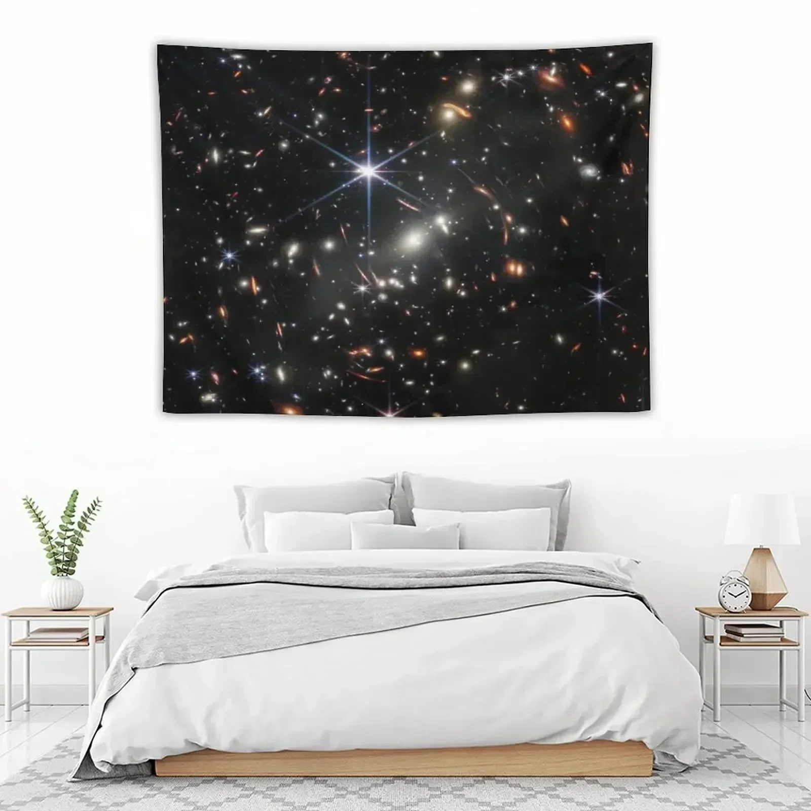 James Webb's First Deep Field (James Webb/JWST) — space poster Tapestry Decoration Wall Room Decorations Aesthetic Tapestry
James Webb's First Deep Field (James Webb/JWST) — space poster Tapestry Decoration Wall Room Decorations Aesthetic Tapestry