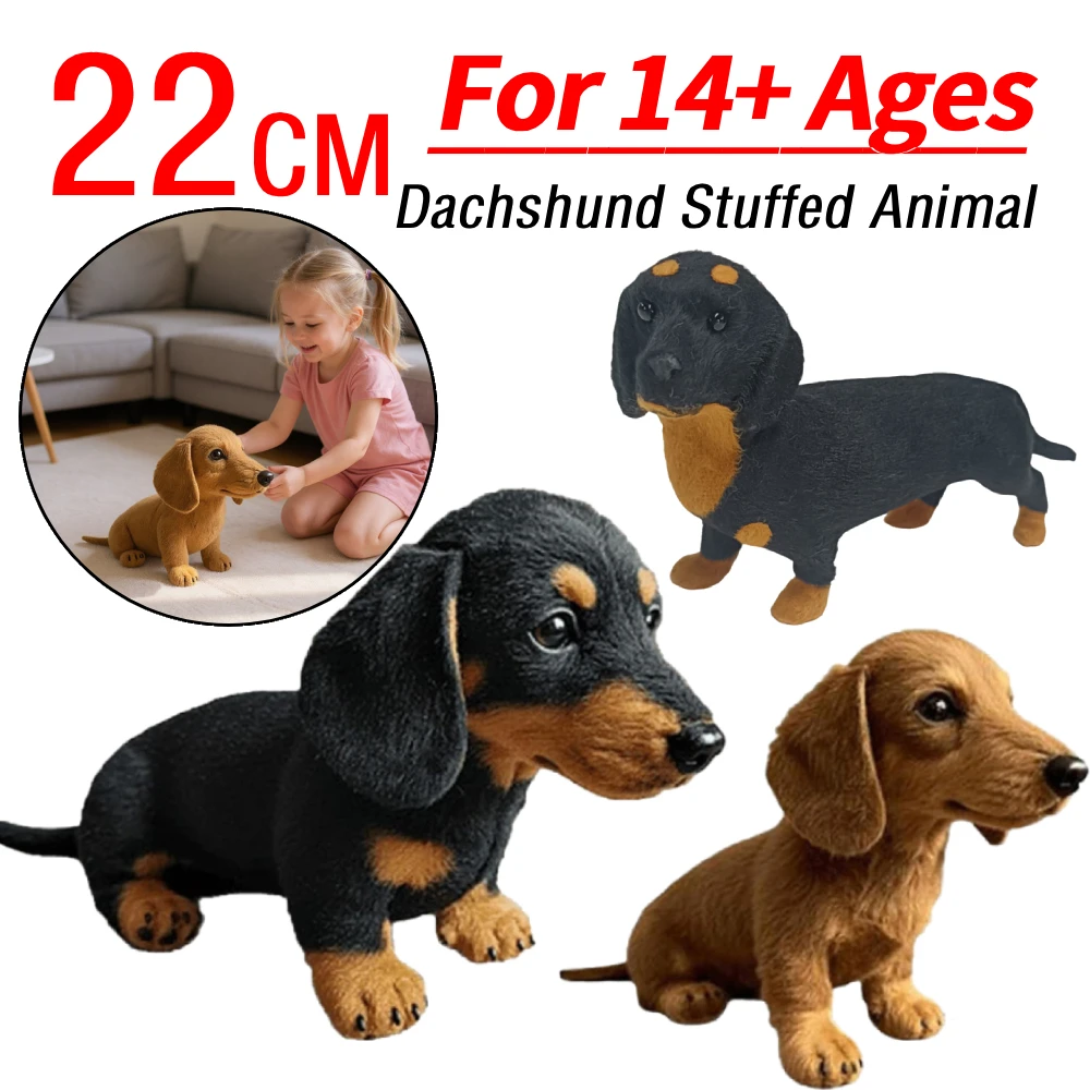 Мягкая игрушка-такса: плюшевая кукла для эмоциональной поддержки, фигурка для детей, мальчиков и девочек, декор для комнаты
Мягкая игрушка-такса: плюшевая кукла для эмоциональной поддержки, фигурка для детей, мальчиков и девочек, декор для комнаты