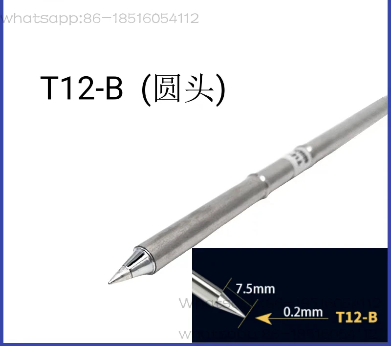 Original White Light T12 Soldering Iron Head Fx951/fx950 Special Welding Nozzle Pointed Head Knife Round Head
Original White Light T12 Soldering Iron Head Fx951/fx950 Special Welding Nozzle Pointed Head Knife Round Head