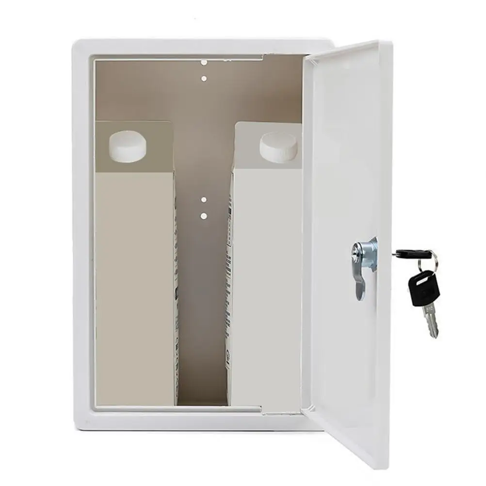 Milk Box Wall-mounted Outdoor Iron Sheet Fresh Delivery Mailbox (milky White) Locable Case Round Abs Package Locker Office
Milk Box Wall-mounted Outdoor Iron Sheet Fresh Delivery Mailbox (milky White) Locable Case Round Abs Package Locker Office