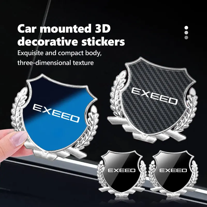 3D Emblem Alloy Badge Car Body Side Decal Decoration Sticker Accessories For Chery Exeed LX YAOYUE Steller Ace ET TX TXL RX 2021
3D Emblem Alloy Badge Car Body Side Decal Decoration Sticker Accessories For Chery Exeed LX YAOYUE Steller Ace ET TX TXL RX 2021