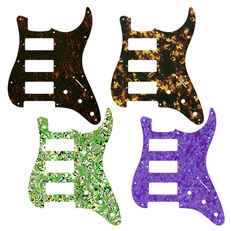 Pleroo Custom Guitar Parts - For US FD Strat HHH Mini Humbucker/Firebird Pickup Stratocaster Guitar Pickguard Scratch Plate
Pleroo Custom Guitar Parts - For US FD Strat HHH Mini Humbucker/Firebird Pickup Stratocaster Guitar Pickguard Scratch Plate