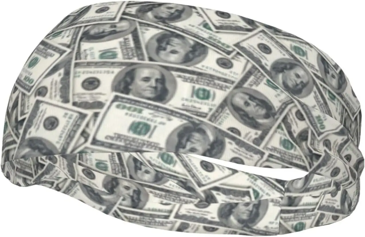 Retro Money Dollar Pattern Sports Headband for Women Men Workout Headbands Elastic Wicking Sweatbands
Retro Money Dollar Pattern Sports Headband for Women Men Workout Headbands Elastic Wicking Sweatbands