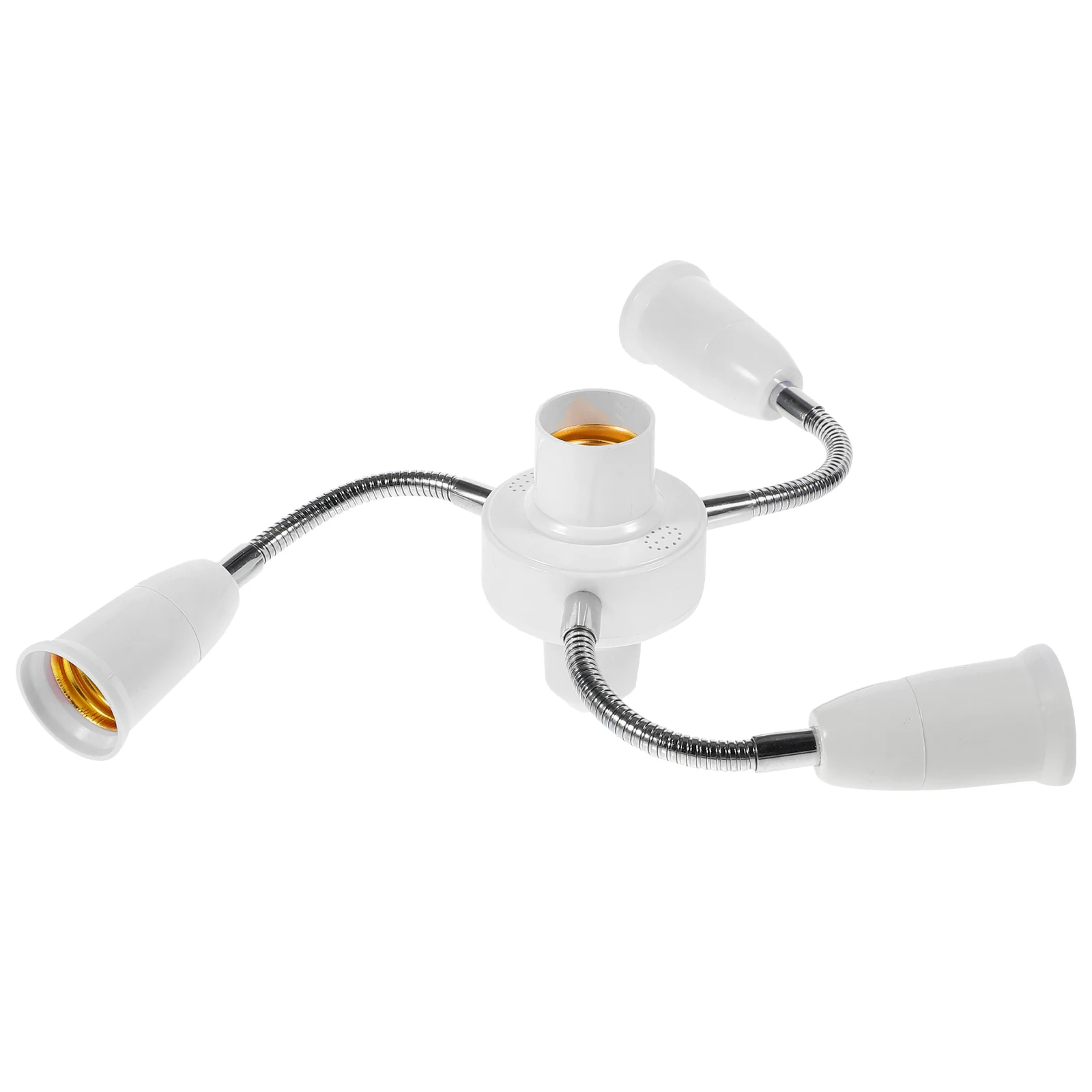 Hose Lamp Adapter Socket Converter Rotatable Multi-heads Light Bulb Holder E27 to E27 Splitter Flexible Extender
Hose Lamp Adapter Socket Converter Rotatable Multi-heads Light Bulb Holder E27 to E27 Splitter Flexible Extender