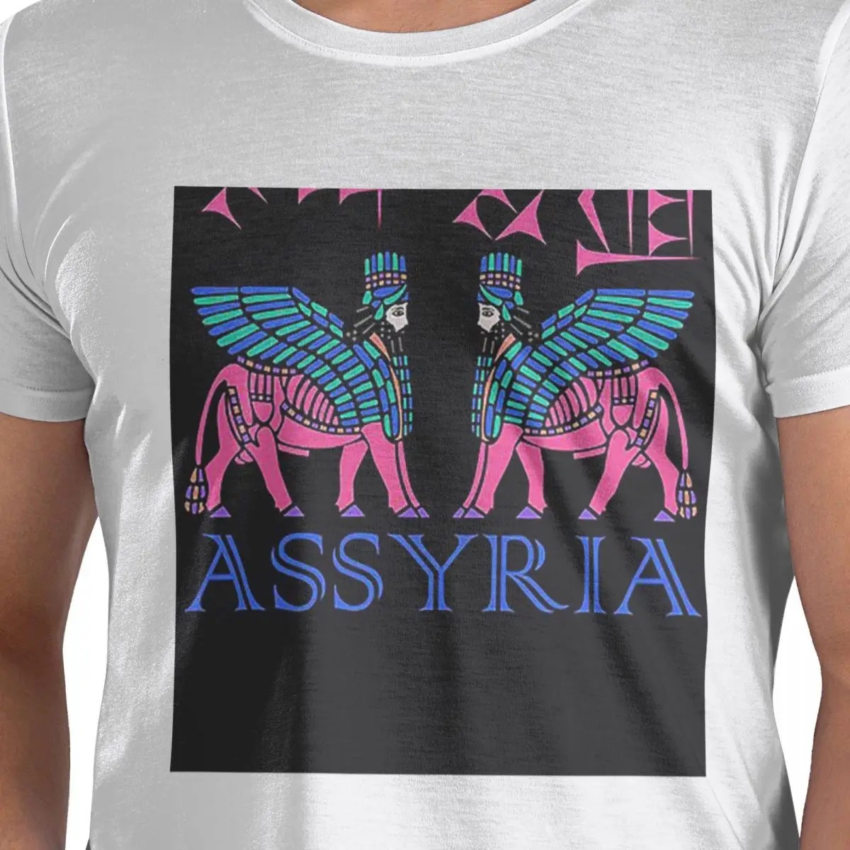 Luxury Assyrian Suryoyo Flag 100% Cotton T-Shirt Men's Classic T Shirts Men O-Neck Short Sleeve S-6XL
Luxury Assyrian Suryoyo Flag 100% Cotton T-Shirt Men's Classic T Shirts Men O-Neck Short Sleeve S-6XL