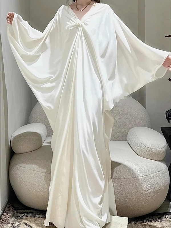 Chill Vibes Twisted Batwing Sve V-ne Big Ba Exposure Loose Morning Robe Dr Zen Sle Slimming Long irt Sle Dr
Chill Vibes Twisted Batwing Sve V-ne Big Ba Exposure Loose Morning Robe Dr Zen Sle Slimming Long irt Sle Dr