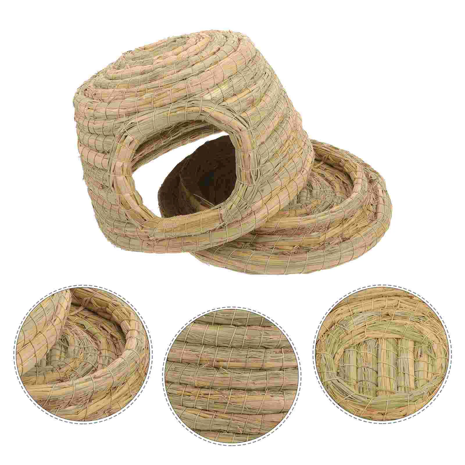 Canary Rabbit Nest Bed Pet Bunny Supplies Straw Hay for Guinea Pigs Household Hideout
Canary Rabbit Nest Bed Pet Bunny Supplies Straw Hay for Guinea Pigs Household Hideout