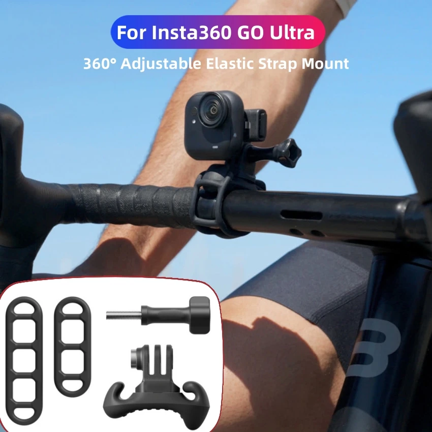 For Insta360 GO Ultra 360° Adjustable Elastic Strap Mount Flexible High-Elasticity Strap Camera Accessories
For Insta360 GO Ultra 360° Adjustable Elastic Strap Mount Flexible High-Elasticity Strap Camera Accessories