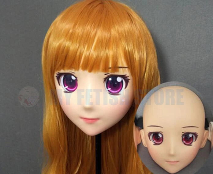 (GL91961) Sweet Girl Resin Half Head Female Kigurumi Crossdress Cosplay Japanese Anime Role Lolita Doll Mask Full Set
(GL91961) Sweet Girl Resin Half Head Female Kigurumi Crossdress Cosplay Japanese Anime Role Lolita Doll Mask Full Set