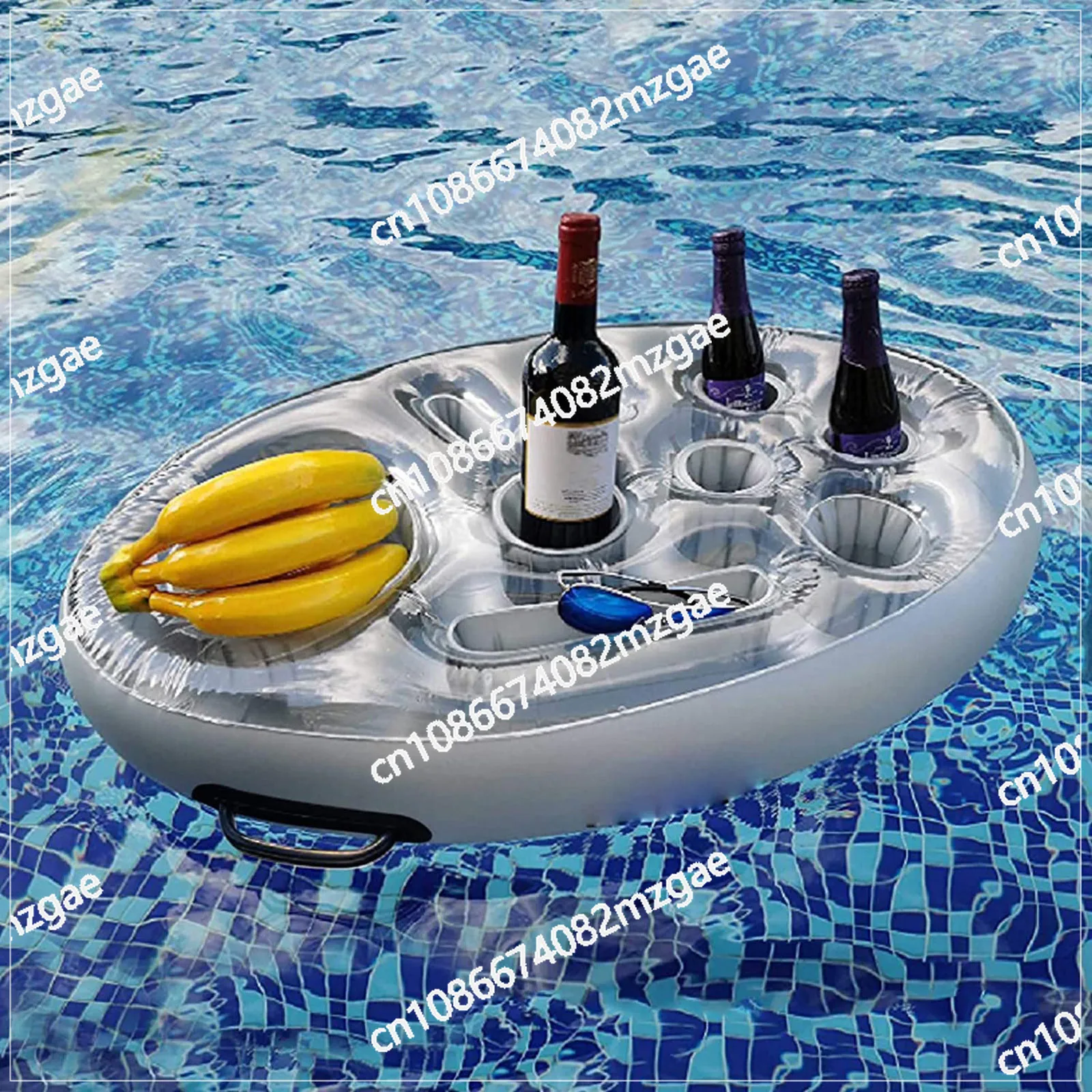 1PVC inflatable beverage holder cup holder porous cup cushion fruit red wine mobile phone water inflatable ice bed swimming pool
1PVC inflatable beverage holder cup holder porous cup cushion fruit red wine mobile phone water inflatable ice bed swimming pool
