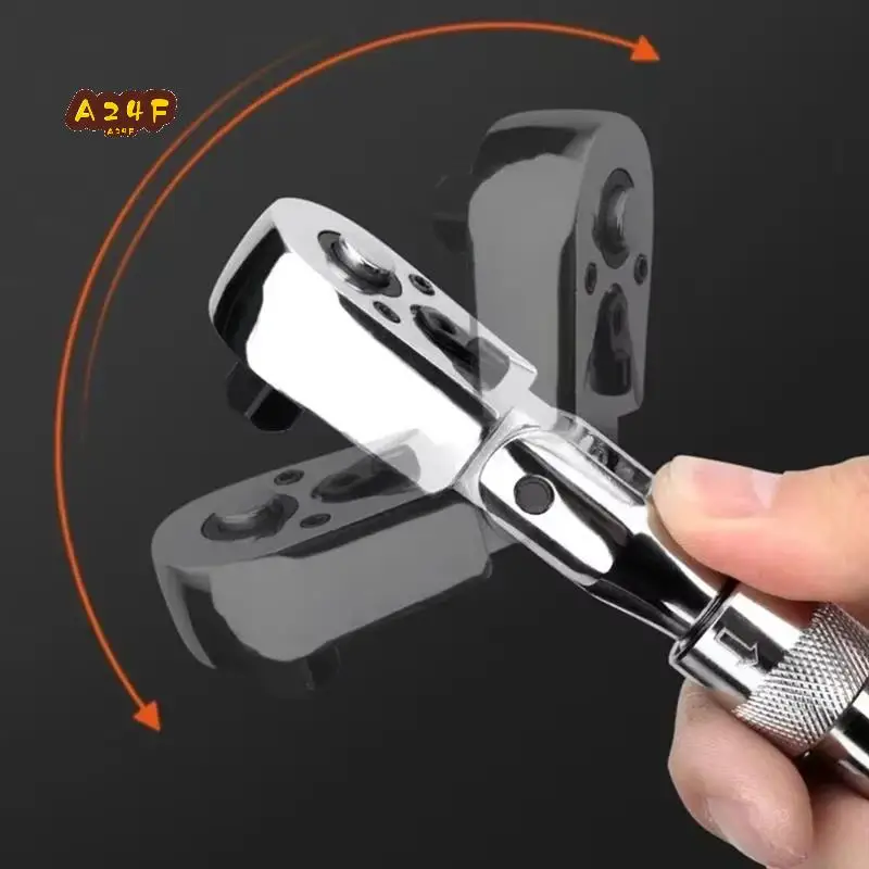 A24F-72-Tooth Carbon Steel Retractable Ratchet Wrench Automatic Quick Release Spanner Multifunctional Hand Tool
A24F-72-Tooth Carbon Steel Retractable Ratchet Wrench Automatic Quick Release Spanner Multifunctional Hand Tool