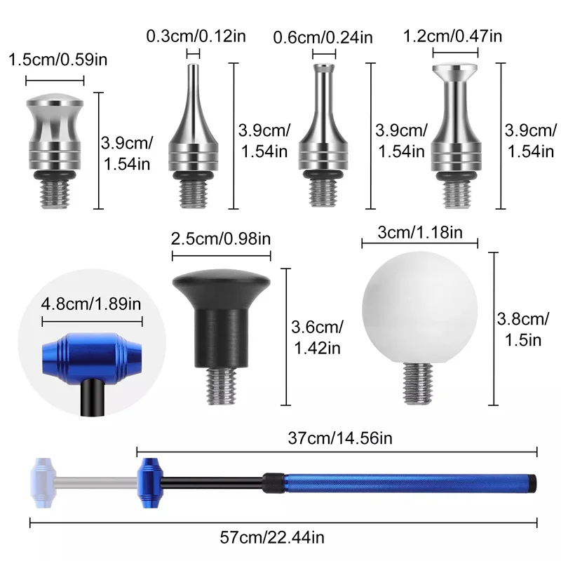 Adjustable Car Dent Repair Hammer - No-Trace Sheet Metal Shaping & Leveling Tool
Adjustable Car Dent Repair Hammer - No-Trace Sheet Metal Shaping & Leveling Tool
