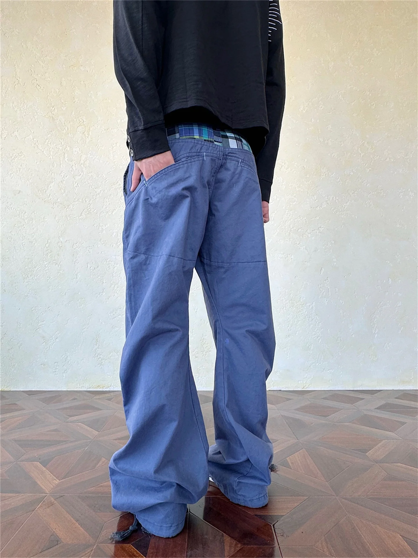 American Street Style 3D Printed Patchwork Washed Vintage Bent Knife Loose Wide Leg Casual Pants for Men Casual Loose Fit
American Street Style 3D Printed Patchwork Washed Vintage Bent Knife Loose Wide Leg Casual Pants for Men Casual Loose Fit