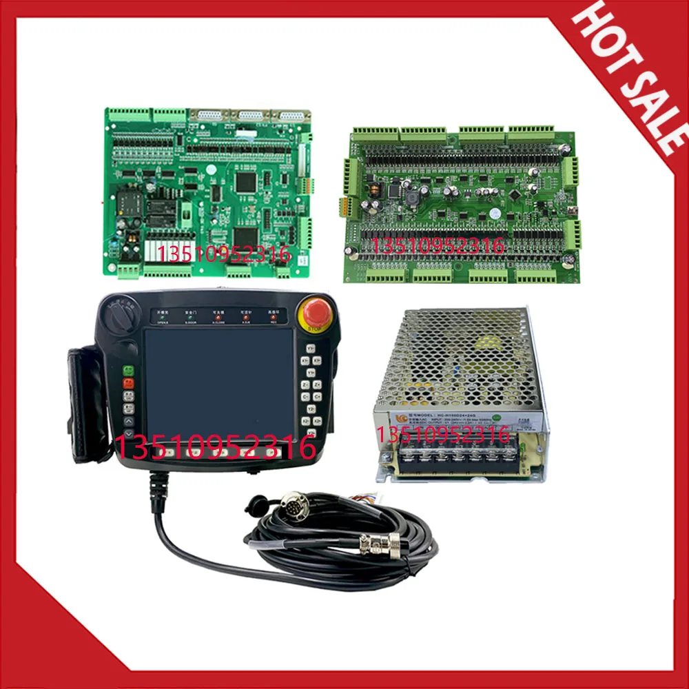 New injection molding manipulator control system HC-S3 HMI touch screen 3-axis 8-inch touch screen servo motion controller
New injection molding manipulator control system HC-S3 HMI touch screen 3-axis 8-inch touch screen servo motion controller