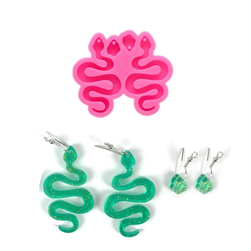 Multifunctional Snake Keychain Earring Jewelry Pendant Silicone Mold Kitchen Cake Decoration Biscuit Candy Chocolate Baking Mold
Multifunctional Snake Keychain Earring Jewelry Pendant Silicone Mold Kitchen Cake Decoration Biscuit Candy Chocolate Baking Mold