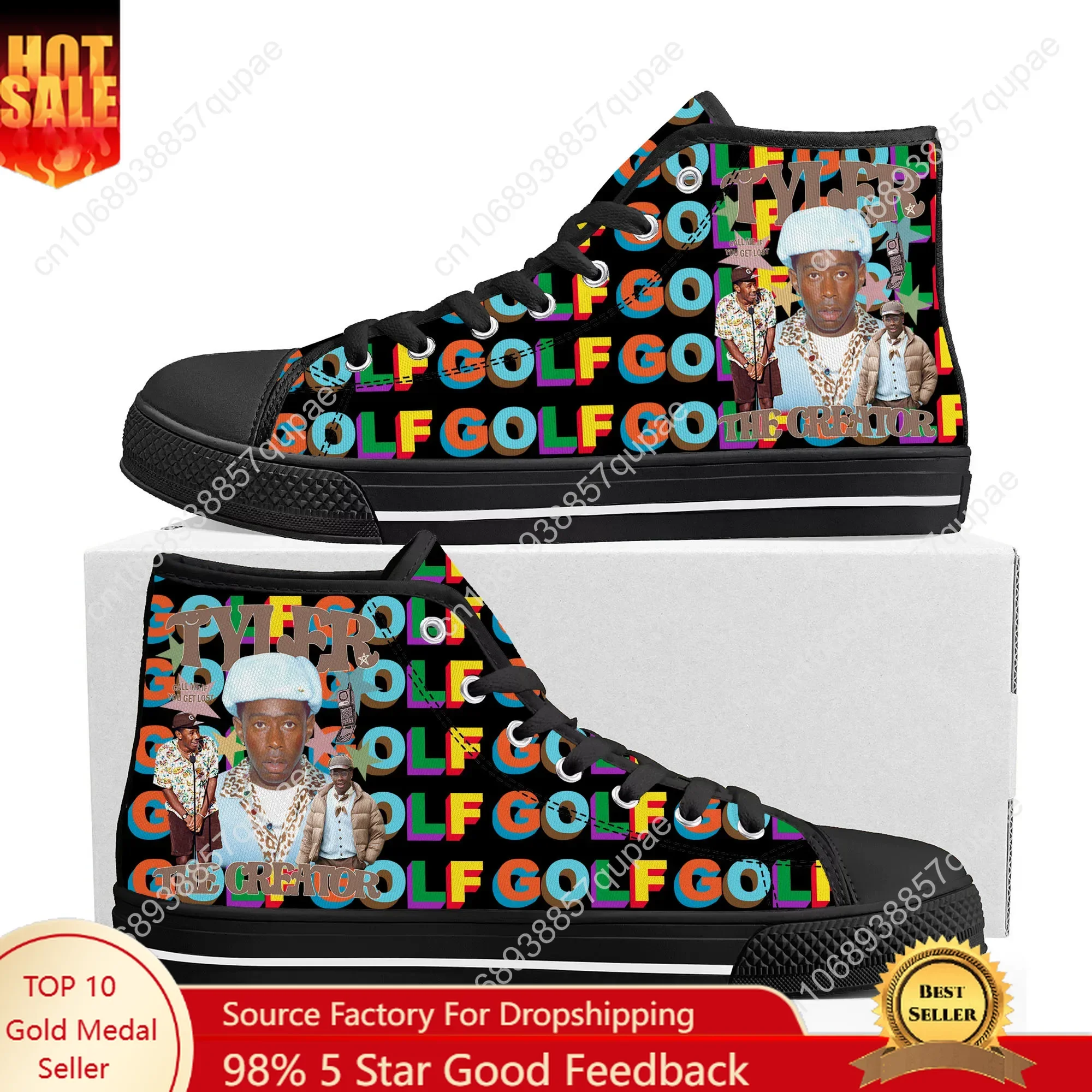 Tyler High Top Versatile Fashion Mens Womens Teenager Canvas Sneaker High Quality Casual Cartoon Couple Shoes
Tyler High Top Versatile Fashion Mens Womens Teenager Canvas Sneaker High Quality Casual Cartoon Couple Shoes
