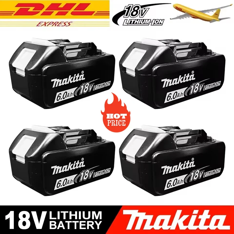 100% Original Makita 18v battery for BL1850 BL1850B BL1860 BL 1860B BL1830 BL1815 BL1840 6.0Ah for makita tools drill LXT400
100% Original Makita 18v battery for BL1850 BL1850B BL1860 BL 1860B BL1830 BL1815 BL1840 6.0Ah for makita tools drill LXT400