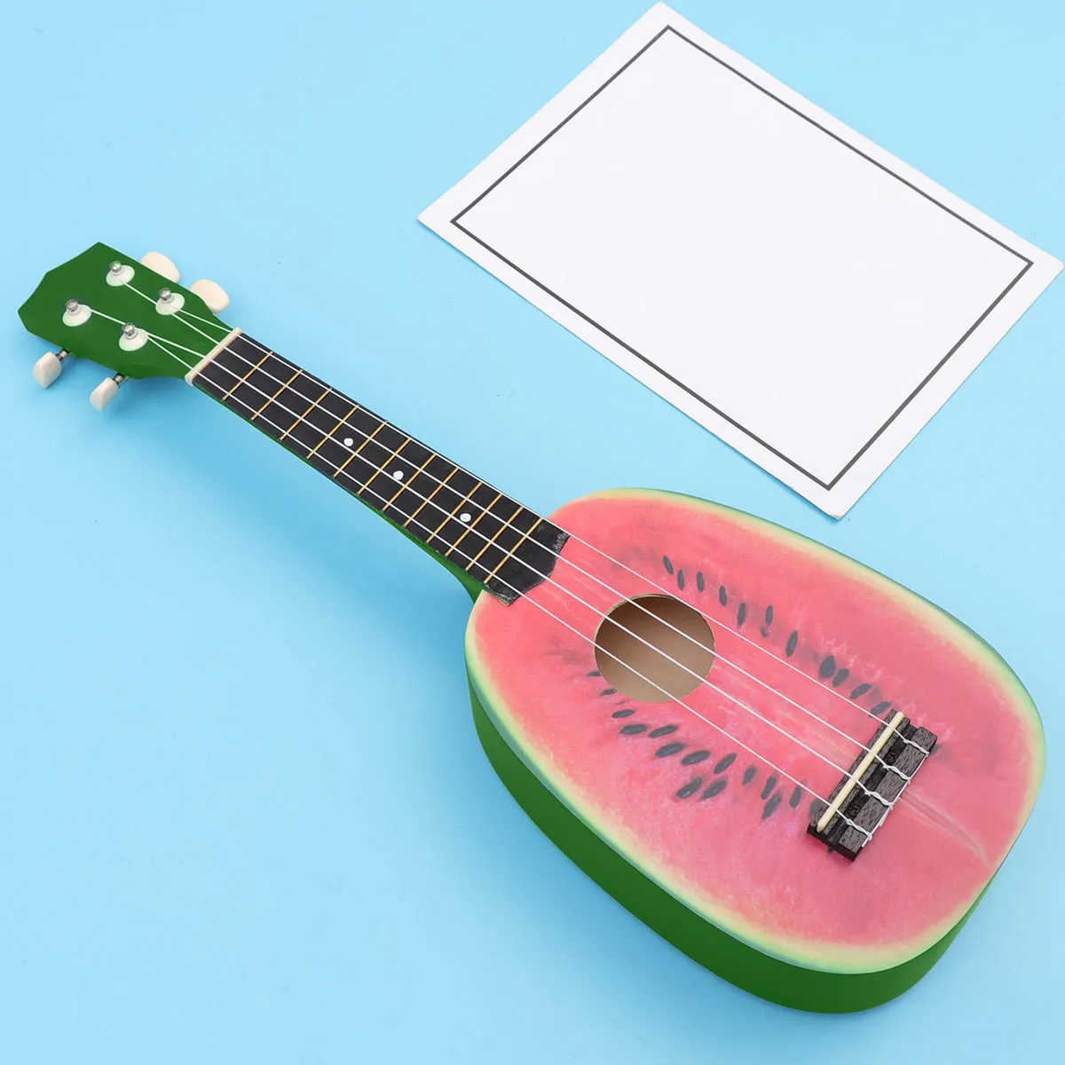 Concert Ukulele 21 Inch Small Guitar 4 Strings Strap Picks Carrying Bag Watermelon Elegant Sapele Body Carbon Nylon Strings
Concert Ukulele 21 Inch Small Guitar 4 Strings Strap Picks Carrying Bag Watermelon Elegant Sapele Body Carbon Nylon Strings