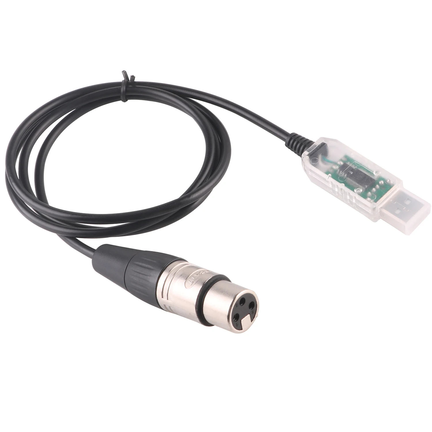 Интерфейсный адаптер USB-DMX DMX512 FTDI FT232RNL Чип RS485 Последовательный преобразователь Светодиодный сценический светильник Управление светодиодным поворотным кабелем
Интерфейсный адаптер USB-DMX DMX512 FTDI FT232RNL Чип RS485 Последовательный преобразователь Светодиодный сценический светильник Управление светодиодным поворотным кабелем