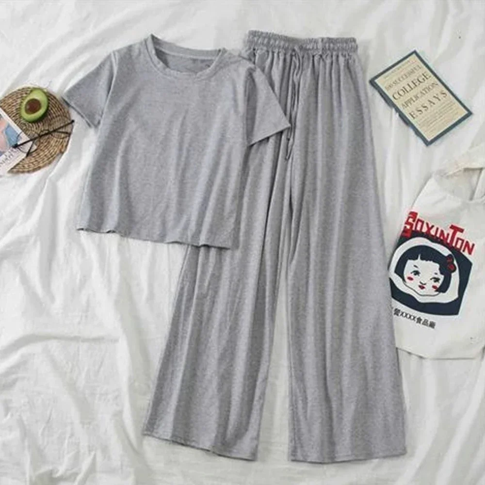 CPSYMYM Sets Spring Summer Daily Basic Plain Short Sleeve Crew Neck Natural Waist Ankle Straight Casual Sets For Women
CPSYMYM Sets Spring Summer Daily Basic Plain Short Sleeve Crew Neck Natural Waist Ankle Straight Casual Sets For Women