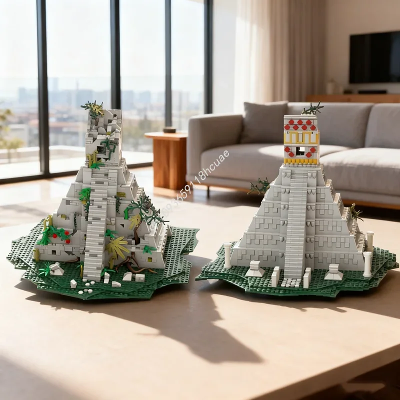 2237pcs MOC Maya Temple Architectureed Model Building Festival Gifts Blocks Toy Construction Assemble DIY Education Birthday
2237pcs MOC Maya Temple Architectureed Model Building Festival Gifts Blocks Toy Construction Assemble DIY Education Birthday