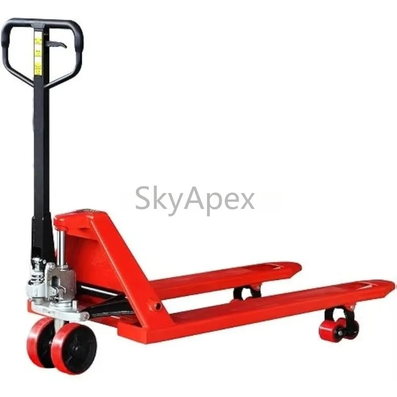 Гидравлическая тележка для поддонов с нейлоновыми/стальными колесами, грузоподъемностью 2/3/5 тонн, с алюминиевым сердечником, ручной вилочный погрузчик для тяжелых грузов на заводах
Гидравлическая тележка для поддонов с нейлоновыми/стальными колесами, грузоподъемностью 2/3/5 тонн, с алюминиевым сердечником, ручной вилочный погрузчик для тяжелых грузов на заводах