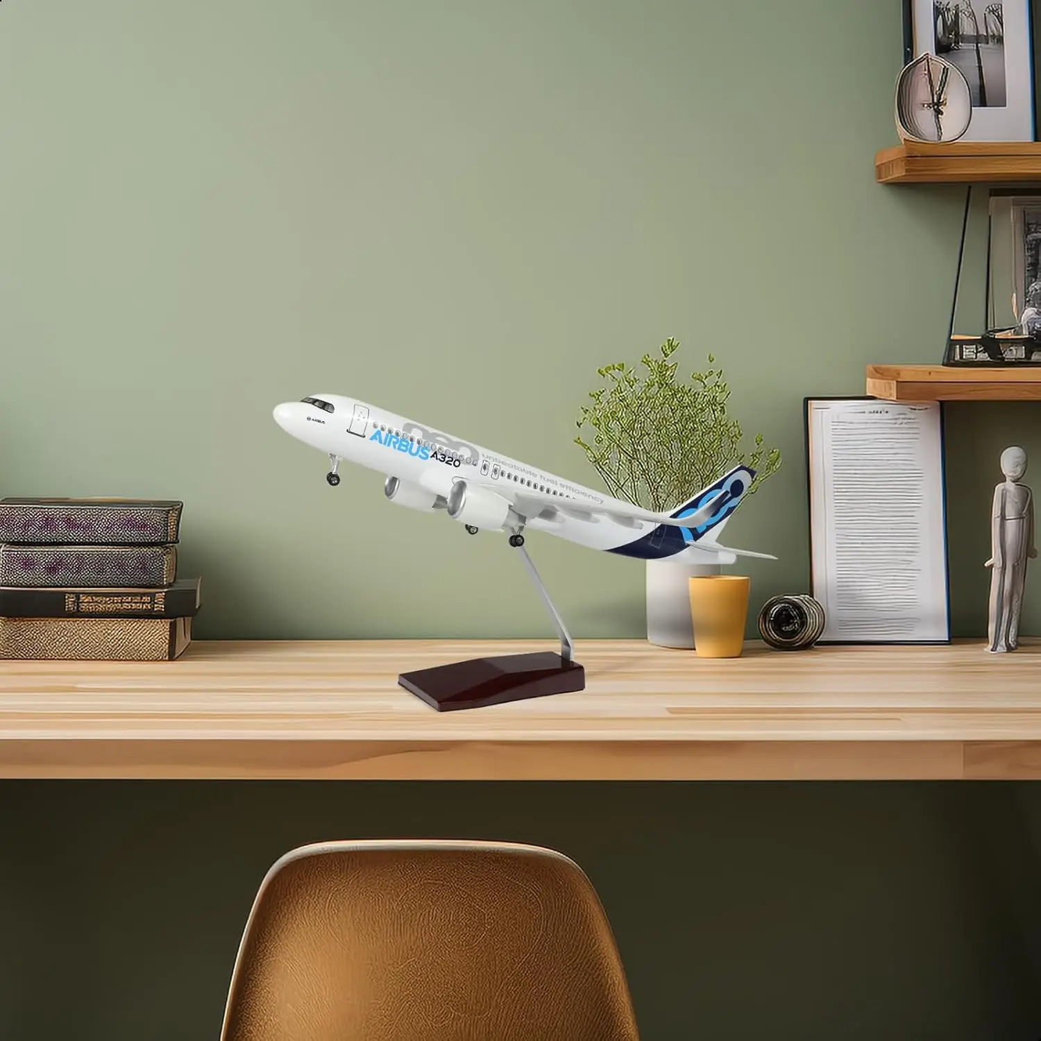 1/80 Scale Airplane Diecast 47 cm A320 Neo Prototype Airlines with Lighting and Wheels Resin Aircraft Model Collectible Display
1/80 Scale Airplane Diecast 47 cm A320 Neo Prototype Airlines with Lighting and Wheels Resin Aircraft Model Collectible Display
