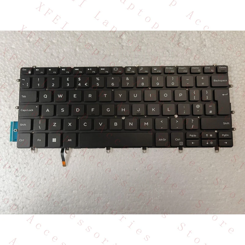 НОВИНКА: Клавиатура с черной подсветкой для Dell XPS 13-9370 9317 9380 9305 7390 P82G UK
НОВИНКА: Клавиатура с черной подсветкой для Dell XPS 13-9370 9317 9380 9305 7390 P82G UK