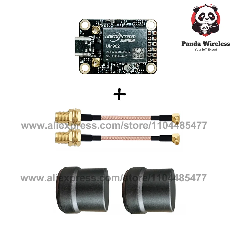 EM-982D1 GNSS RTK Base Rover Station High-Precision Navigation Supports GPS Beidou Glonass Galileo UM982 UM982D1 Core Board
EM-982D1 GNSS RTK Base Rover Station High-Precision Navigation Supports GPS Beidou Glonass Galileo UM982 UM982D1 Core Board