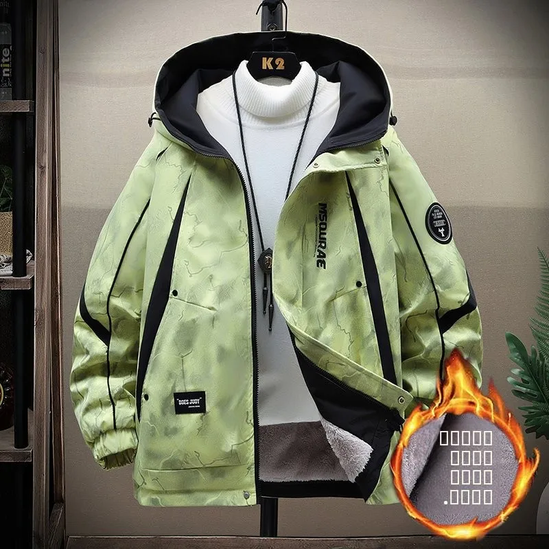 Новая осенне-зимняя куртка с капюшоном Jaet Thiened Fce для мужчин: стильная, модная, молодежная, с длинным рукавом и застежкой-молнией
Новая осенне-зимняя куртка с капюшоном Jaet Thiened Fce для мужчин: стильная, модная, молодежная, с длинным рукавом и застежкой-молнией