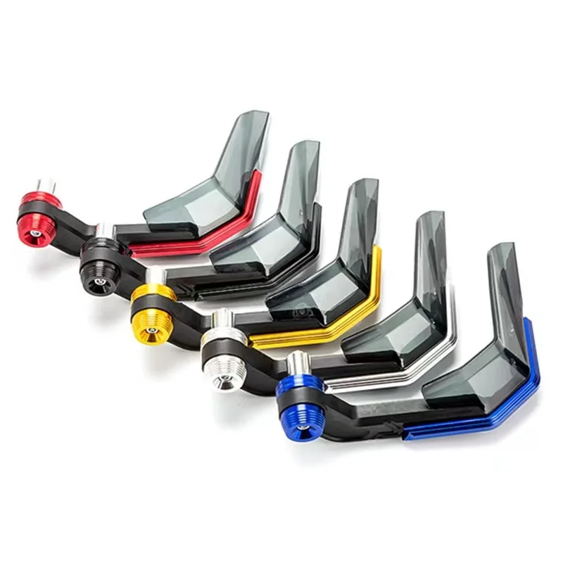 Universal 7/8" Motorcycle Handlebar Protectors for Scooter Mountain E-Bike Brake Lever Guard with Aluminum Stiffener
Universal 7/8" Motorcycle Handlebar Protectors for Scooter Mountain E-Bike Brake Lever Guard with Aluminum Stiffener