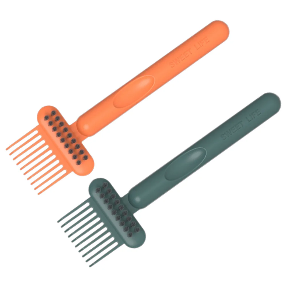 2Pcs Hair Brush Cleaning Tool Comb Hair Remover - Efficient Cleaning Brush for Combs and Brushes Smooth Design Long-Lasting PP
2Pcs Hair Brush Cleaning Tool Comb Hair Remover - Efficient Cleaning Brush for Combs and Brushes Smooth Design Long-Lasting PP