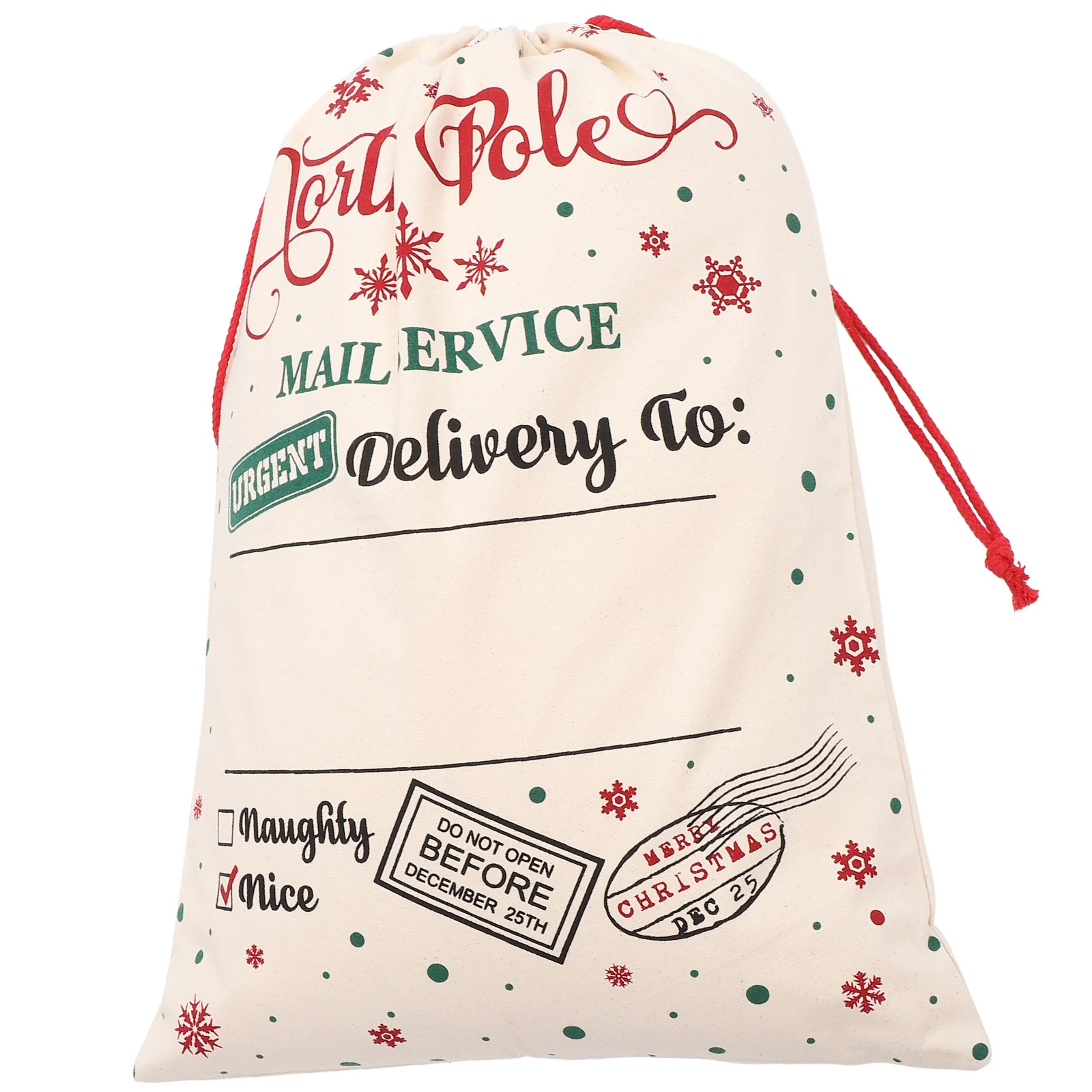 Christmas Drawstring Bag Canvas Xmas Large Capacity Gift Bag Christmas Festival Elements Candy Packaging Party Use
Christmas Drawstring Bag Canvas Xmas Large Capacity Gift Bag Christmas Festival Elements Candy Packaging Party Use