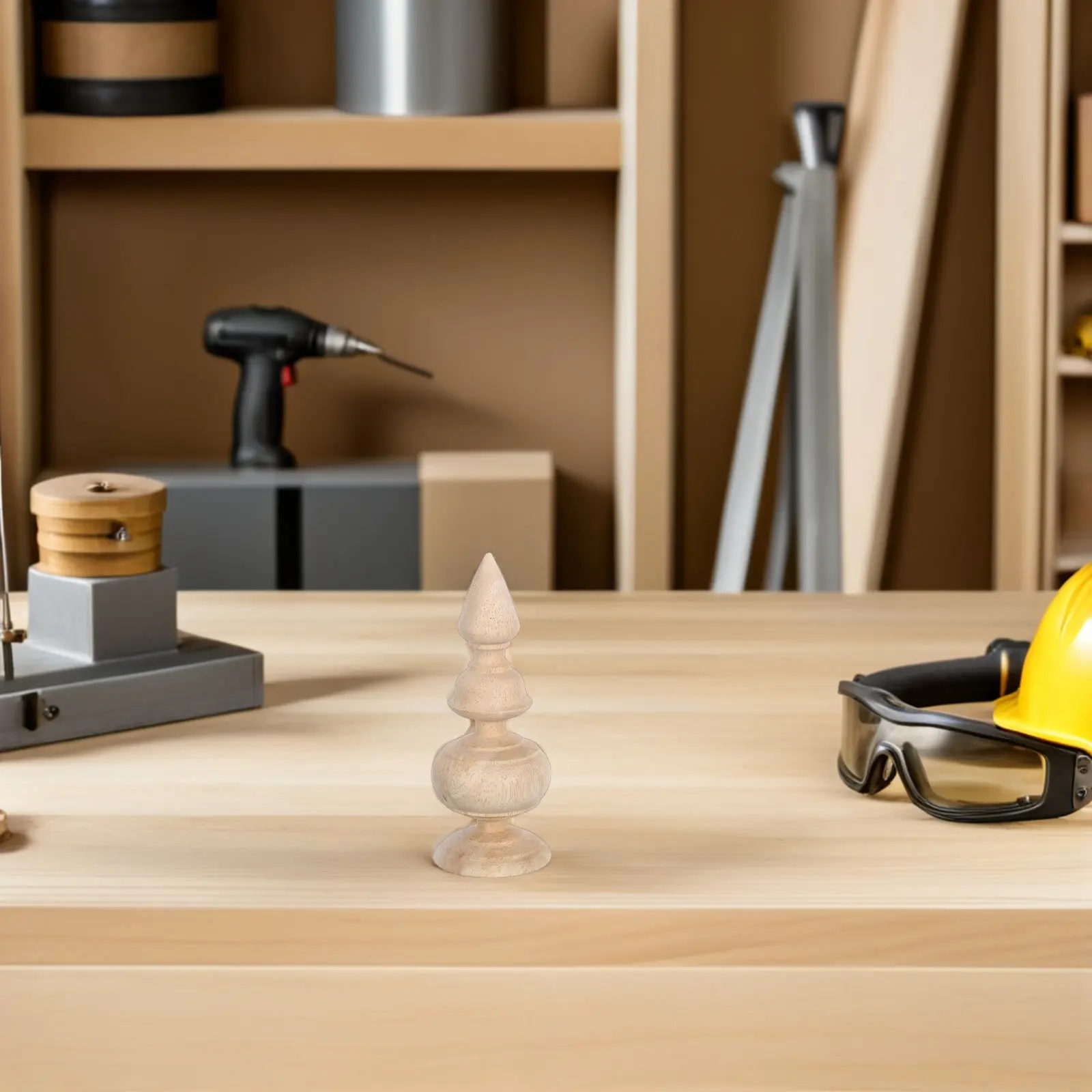 2Pcs Solid Wood Finials Carved Unpainted Staircase Bed Frame Post DIY Decorative Craft Wood Finial Tops Curtain Rod Flagpole
2Pcs Solid Wood Finials Carved Unpainted Staircase Bed Frame Post DIY Decorative Craft Wood Finial Tops Curtain Rod Flagpole