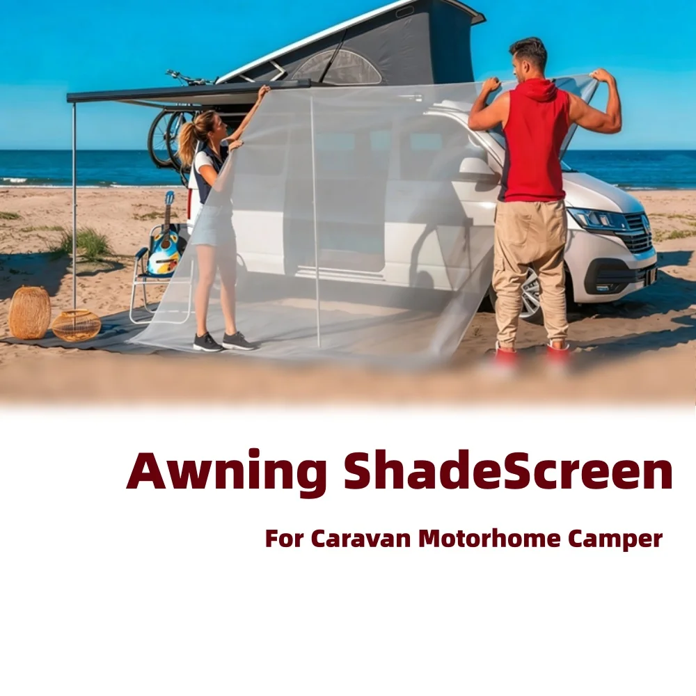 RV Awning ShadeScreen UV Protection Mesh Sunshade RV Camping Sunshade Front Net 190X100cm For Caravan Motorhome Camper
RV Awning ShadeScreen UV Protection Mesh Sunshade RV Camping Sunshade Front Net 190X100cm For Caravan Motorhome Camper