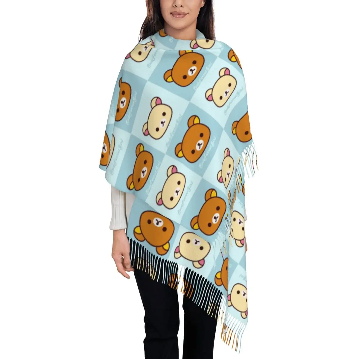 Rilakkuma шали для женщин зимний большой мягкий шарф Korilakkuma пашмина шаль шарфы
Rilakkuma шали для женщин зимний большой мягкий шарф Korilakkuma пашмина шаль шарфы