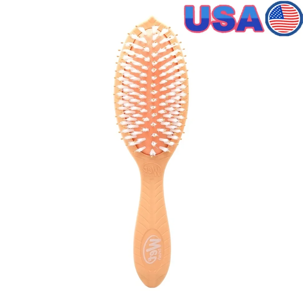 Go Green Coconut Oil Infused Treatment Shine Brush IntelliFlex Detangling Hair Brush Plant-Based Plastic All Hair Types
Go Green Coconut Oil Infused Treatment Shine Brush IntelliFlex Detangling Hair Brush Plant-Based Plastic All Hair Types