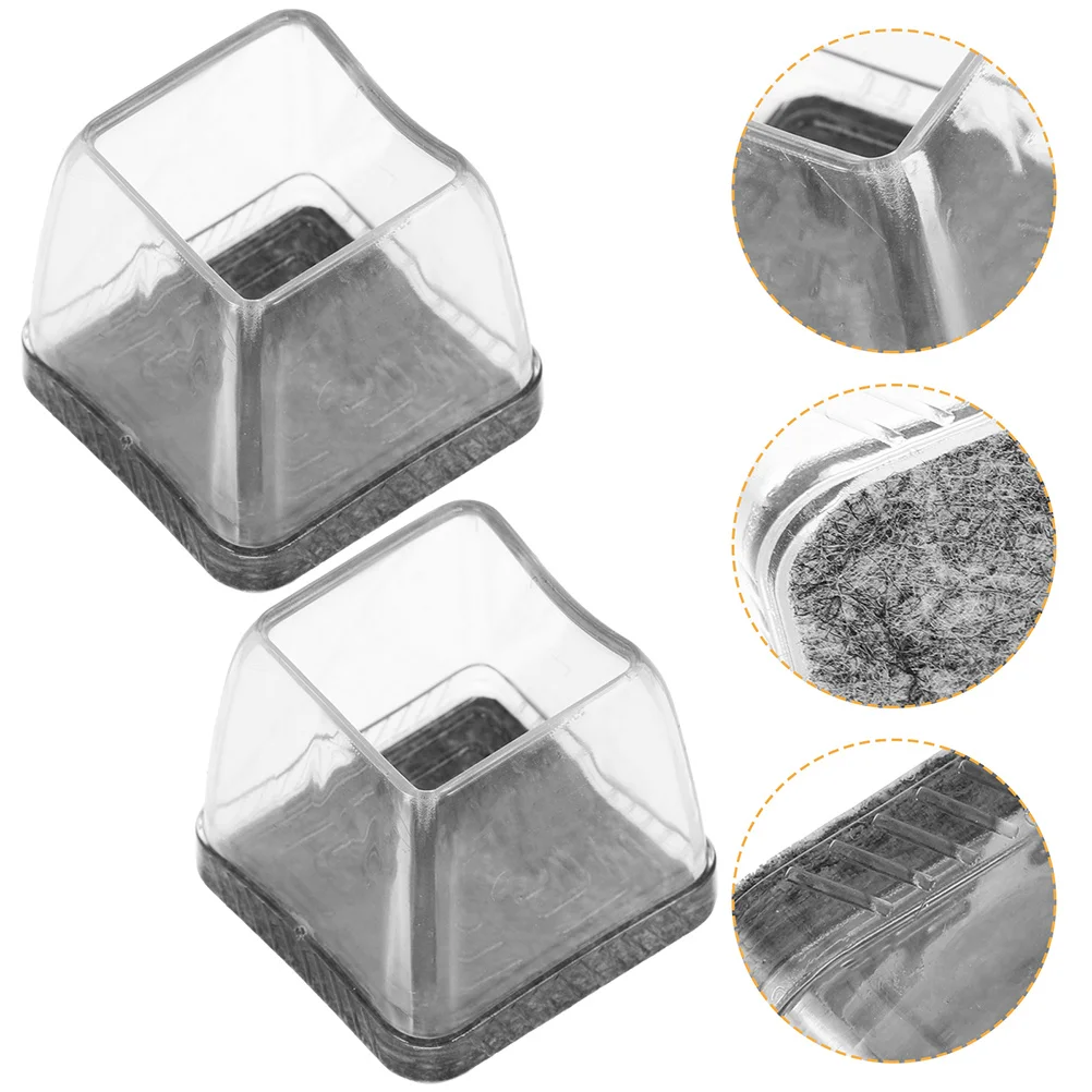 4pcs Table Leg Covers Thickened Silicone Chair Leg Protectors For Hardwood Floor Home Office Furniture Protection Pad
4pcs Table Leg Covers Thickened Silicone Chair Leg Protectors For Hardwood Floor Home Office Furniture Protection Pad