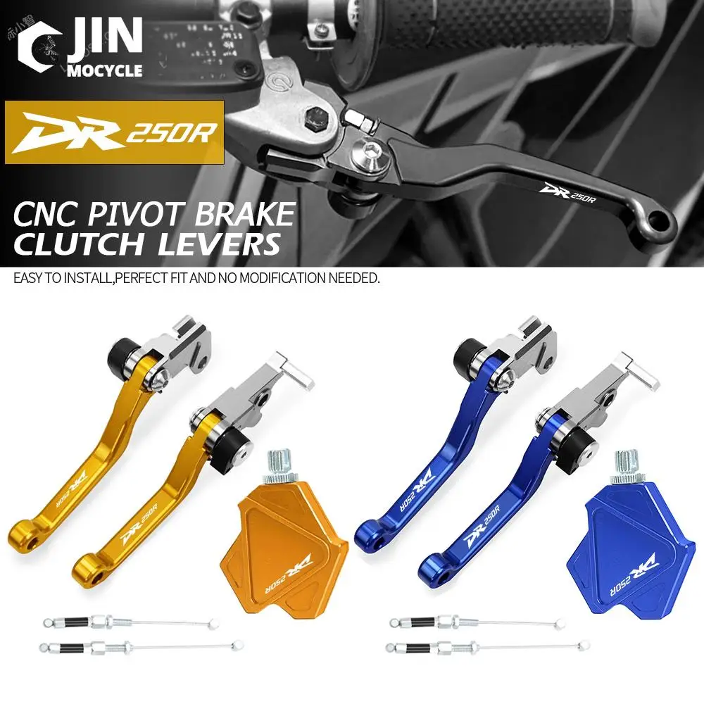 For SUZUKI DR250R DR 250R 1997-2000 Motorcross Accessories CNC Stunt Clutch Lever Easy Pull Cable System Brake Clutch Levers
For SUZUKI DR250R DR 250R 1997-2000 Motorcross Accessories CNC Stunt Clutch Lever Easy Pull Cable System Brake Clutch Levers