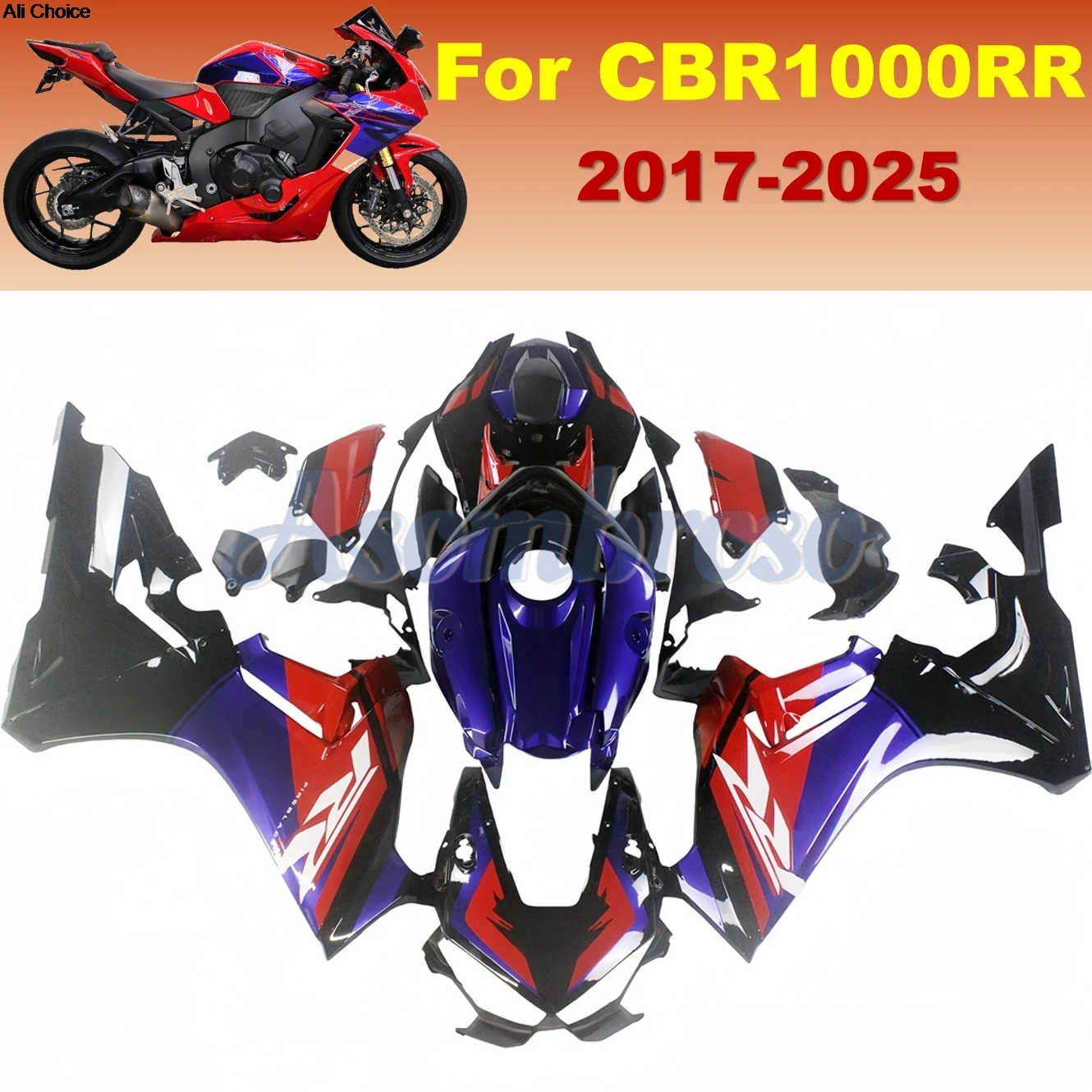 CBR1000RR Fairing Kit 2017-2026 CBR1000RA Motorcycle ABS Bodywork Panels For HONDA
CBR1000RR Fairing Kit 2017-2026 CBR1000RA Motorcycle ABS Bodywork Panels For HONDA