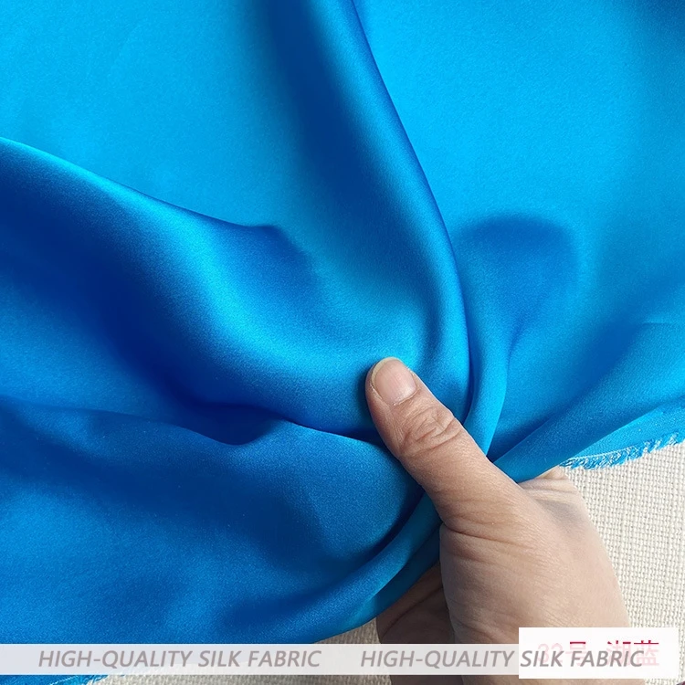 19momme Silk Crepe Satin Fabric 100 Silkworm Clothing Dress Skirt Bedding Pillowcase
19momme Silk Crepe Satin Fabric 100 Silkworm Clothing Dress Skirt Bedding Pillowcase