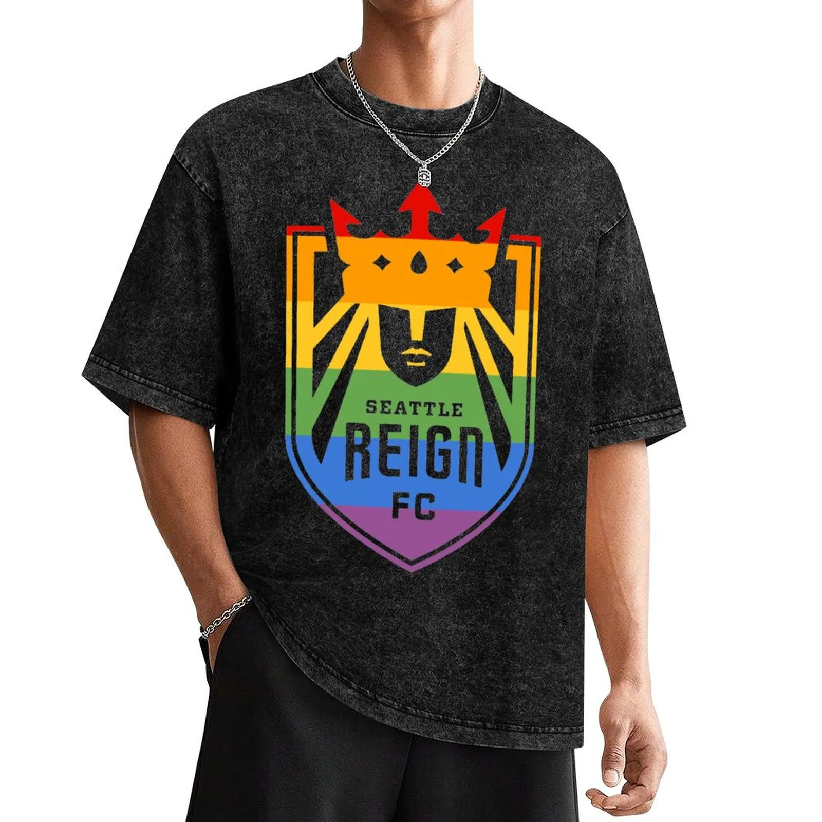 Seattle Reign FC Pride T-Shirt cotton man t-shirts croswit shirt man custom t shirt shirts graphic shirts men
Seattle Reign FC Pride T-Shirt cotton man t-shirts croswit shirt man custom t shirt shirts graphic shirts men