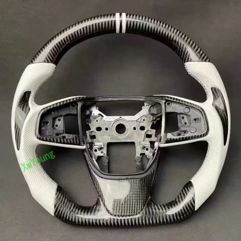 For Honda Civic 10TH / Tenth Generation FC1 Custom Modification Real 100% Real Carbon Fiber Steering Wheel
For Honda Civic 10TH / Tenth Generation FC1 Custom Modification Real 100% Real Carbon Fiber Steering Wheel